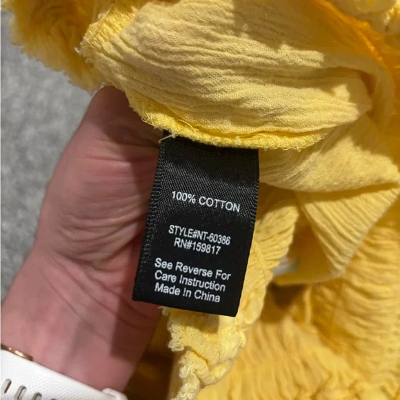 Altar'd State Yellow Women's Shorts - Picture 6 of 8